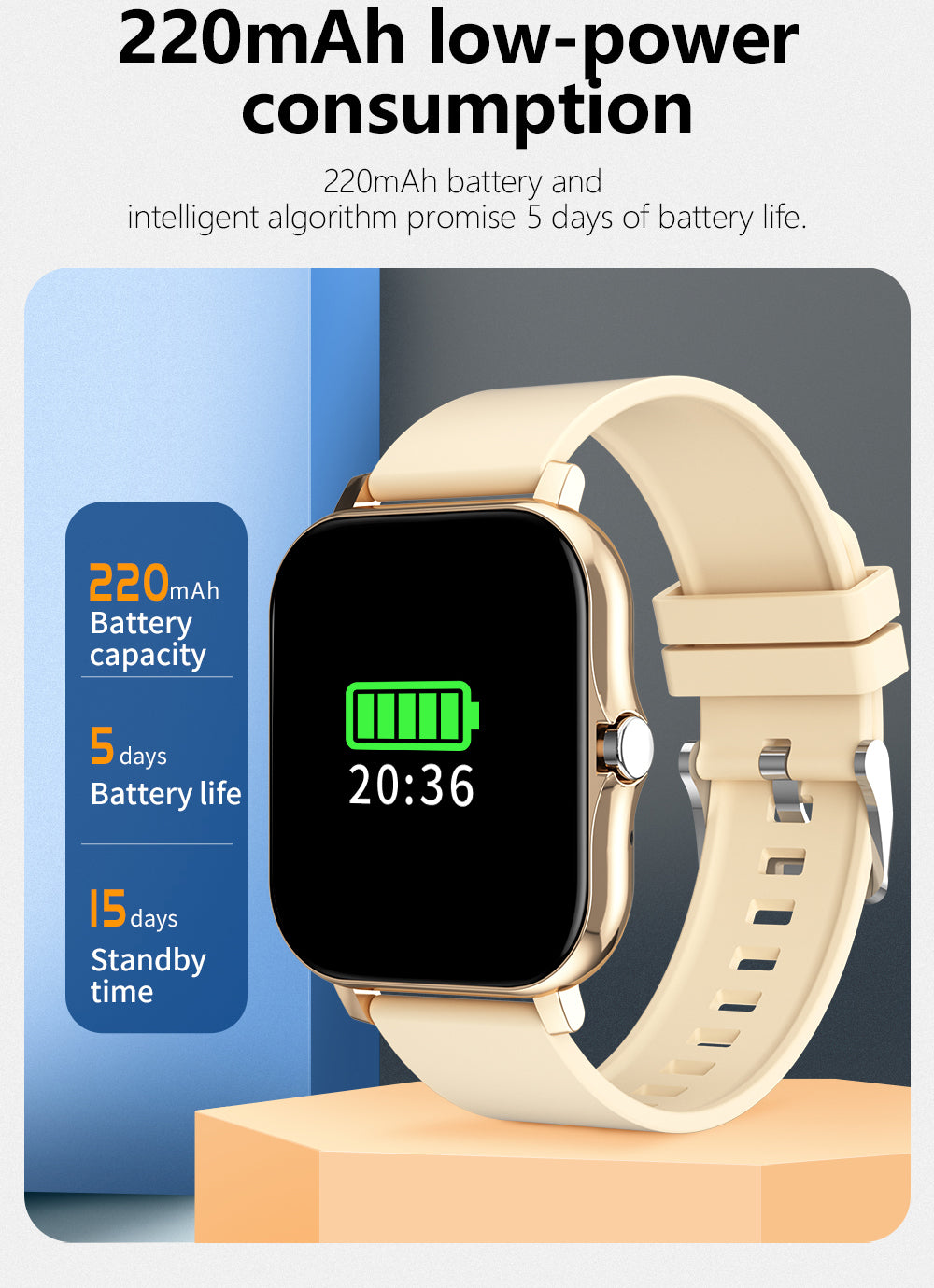 Smartwatch voor Volwassenen en Kinderen