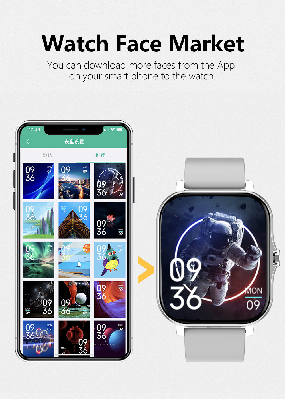 Smartwatch voor Volwassenen en Kinderen