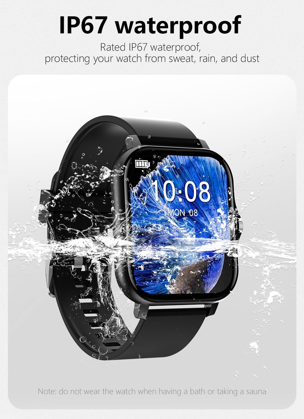 Smartwatch voor Volwassenen en Kinderen