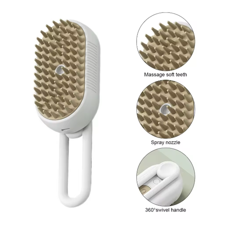 3 in 1 Kattenkam Massageborstel