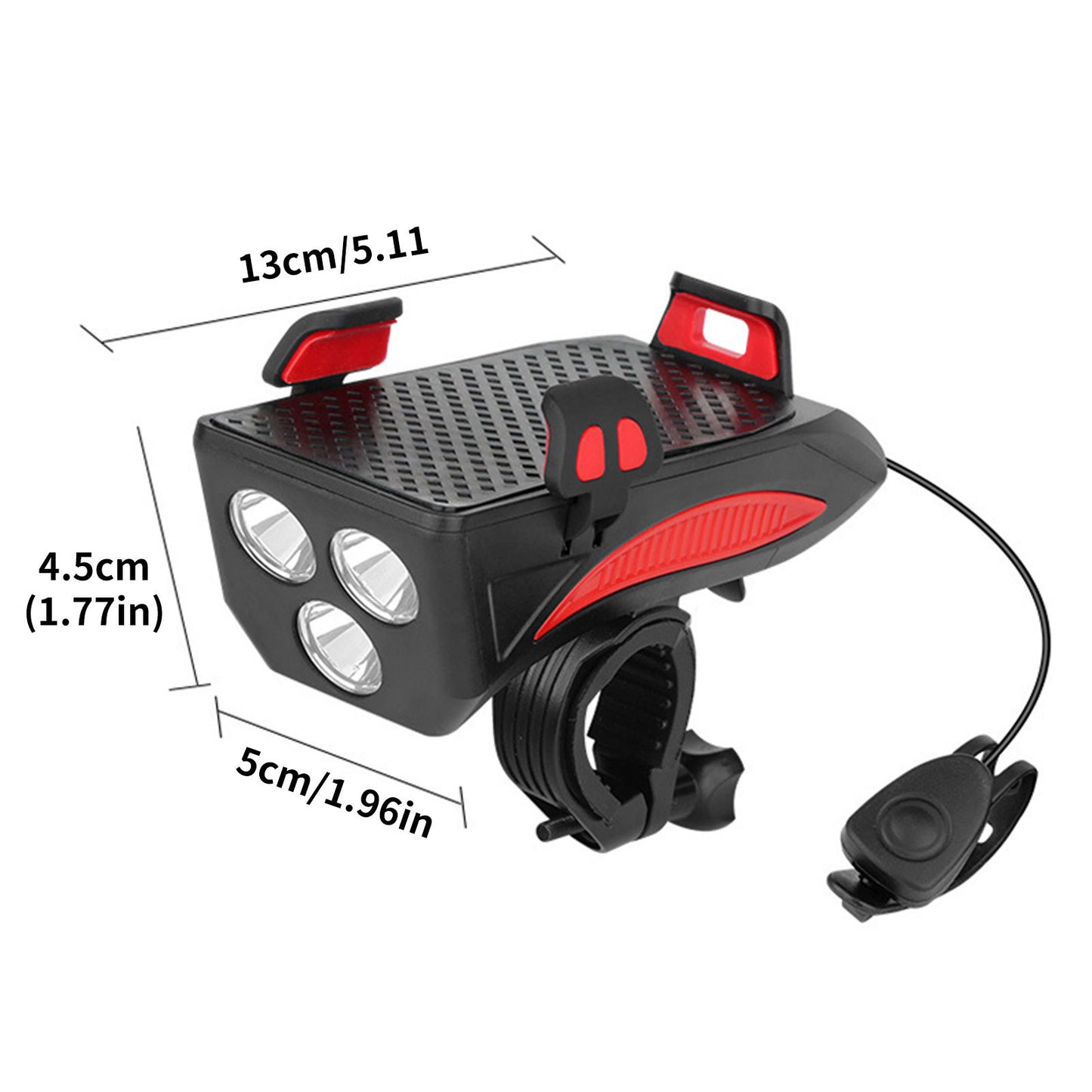 4 in 1 Telefoonhouder Fiets met Powerbank