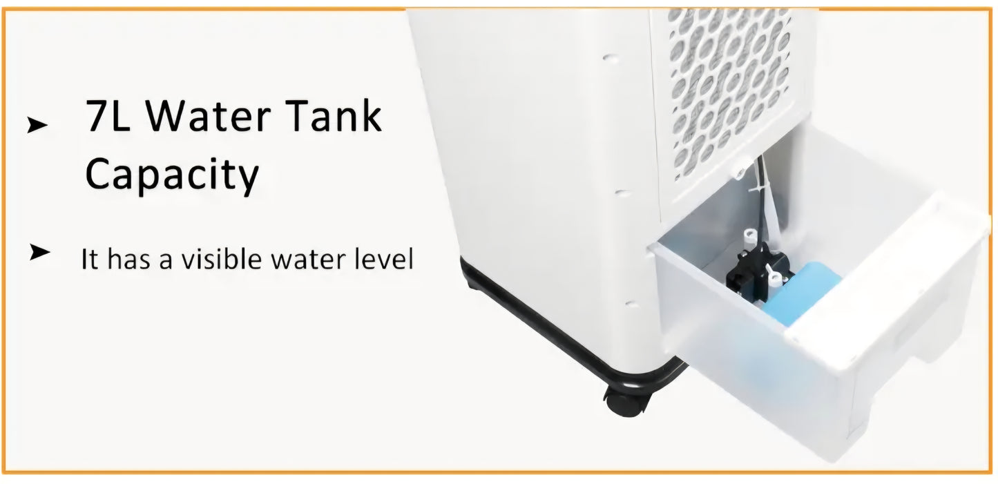 BIKO 7 L Aircooler Incl. 2 Icepacks