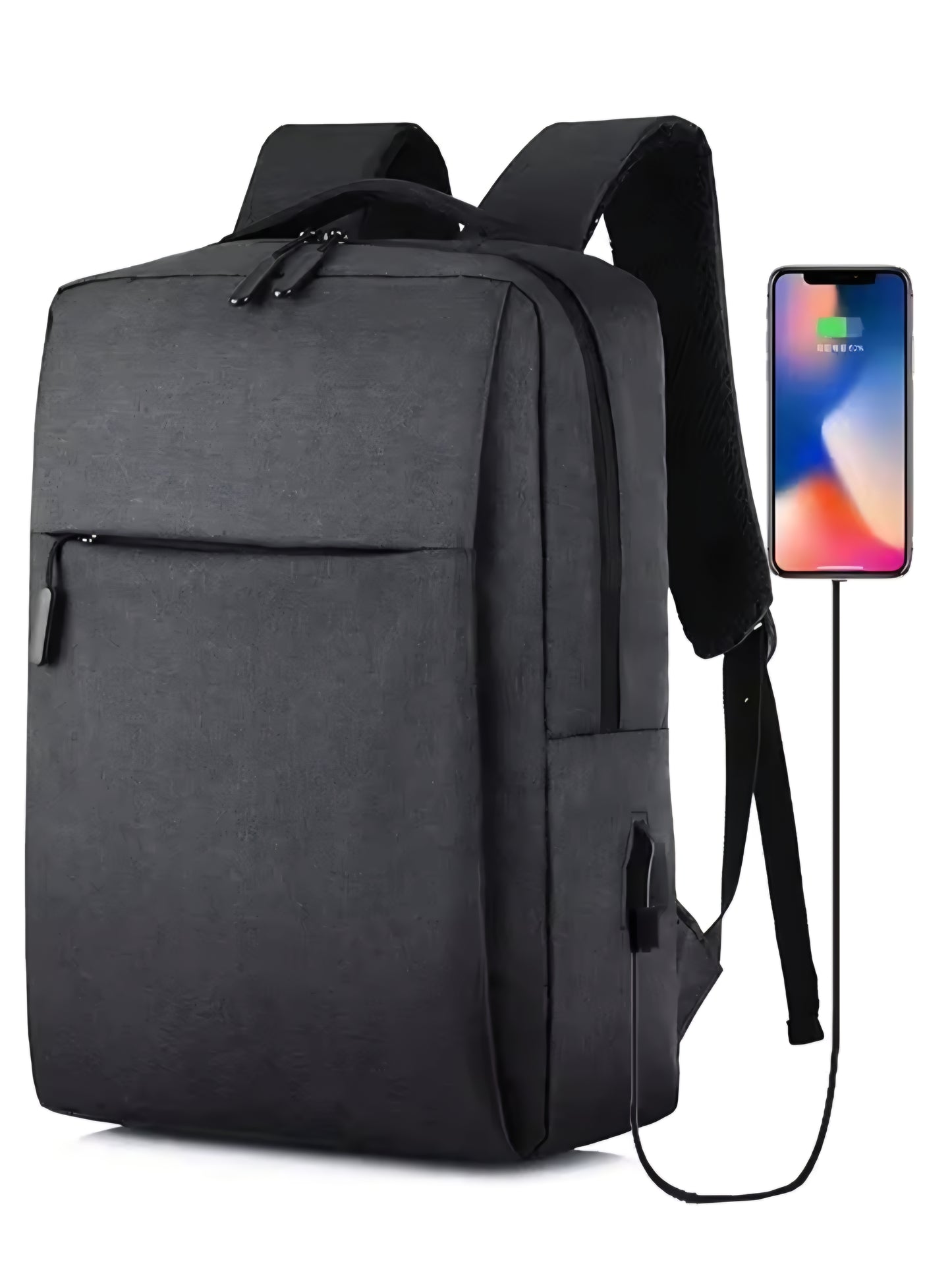 Waterdichte Rugzak Laptoptas Oplaadbaar Met Usb Kabel