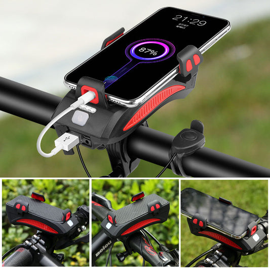 4 in 1 Telefoonhouder Fiets met Powerbank