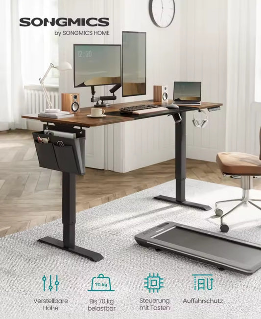 Elektrisch Verstelbare Bureau - Zit Sta Bureau - 160 x 70 x (72-120) cm